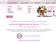 Tablet Screenshot of lilasroseboutique.com